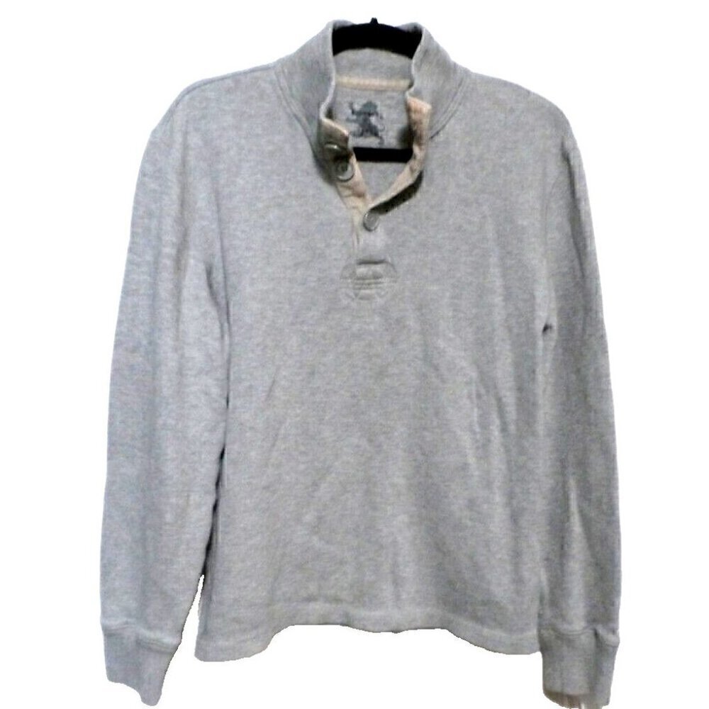 EXPRESS gray pullover sweatshirt 100% cotton men's size M